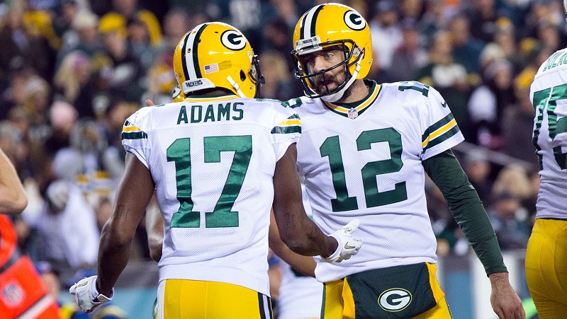 Aaron Rodgers y Davante Adams separan primeras temporadas